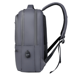 Mochila <span class=keywords><strong>de</strong></span> Lujo para Portátil <span class=keywords><strong>de</strong></span> Oficina, Personalizable con Logotipo, Impermeable, para Viajes <span class=keywords><strong>de</strong></span> Negocios, con Puerto <span class=keywords><strong>de</strong></span> Carga USB - Product Image 3