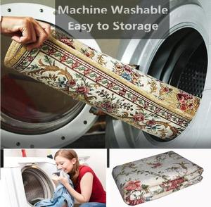 Vente chaude Machine Lavable <span class=keywords><strong>Tapis</strong></span> Vintage Persan Imprimé Pliable <span class=keywords><strong>Tapis</strong></span> pour Salon Chambre - Product Image 6