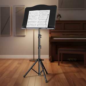 MUS054 Yinyu DDP RTS Supporto per Spartiti con Piano in Policarbonato e Treppiede Pieghevole per Pratica, Viaggi, Chiesa, Scuola, <span class=keywords><strong>Orchestra</strong></span> - Product Image 6