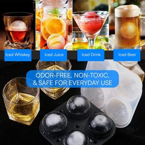 BHD Reusable <b>Silicone</b> Ice Ball Maker Mold Customized Black BPA-Free Ice Sphere Tray Ice Cream Maker <b>Tools</b> with Free Sample - Product Image 2