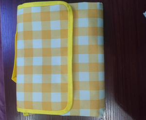 Coolwin Dampproof Portable Rectangular Picnic Mat with PVC &amp; Oxford Materials for Outdoor <strong>Camping</strong> Beach Travel Use - Product Image 3