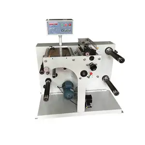 High quality small type sticky label note self-adhesive label paper slitting and rewinding machine