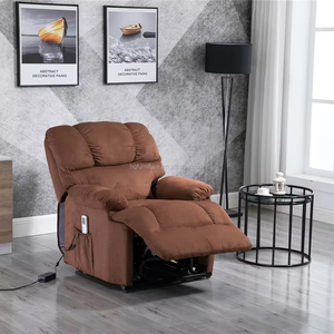 Sillón Reclinable Eléctrico Extra Grande de PU con Control de Potencia, Diseño Moderno, Directo de Fábrica, para Sala de Estar - Product Image 4