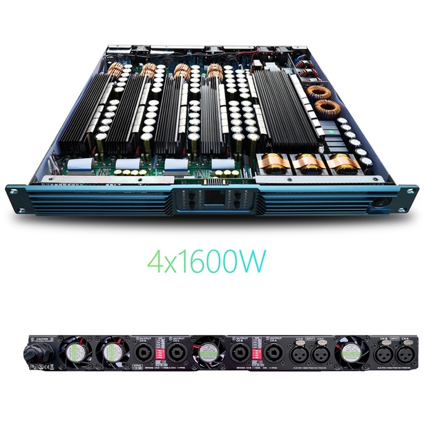High-Grade Four Channel Audio Receiver Amplifier Low Price Professional Power Amplifier