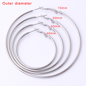 <span class=keywords><strong>Boucle</strong></span> d'oreille en acier inoxydable chirurgical de haute qualité, hypoallergénique, <span class=keywords><strong>Cartilage</strong></span>, arête plaquée or <span class=keywords><strong>pour</strong></span> femmes, <span class=keywords><strong>boucle</strong></span> d'oreille mince et Large - Product Image 3