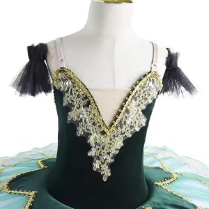 <span class=keywords><strong>Swan</strong></span> Lake Performance <span class=keywords><strong>Costume</strong></span> Filles Professionnel Sleeping Beauty Sling Tutu Jupe Noir Ballet Tutu Costumes Danse Pour Enfants - Product Image 4