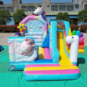 Castillo Inflable Resistente con Tobogán, Divertido Parque de Juegos Inflable para Fiestas Infantiles - Product Image 6