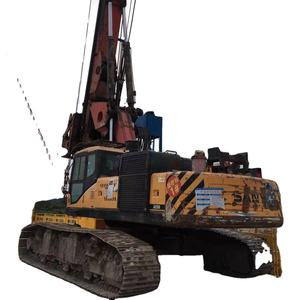 Plataforma de perforación rotativa SANY SR280 en buenas condiciones utilizada con bomba de motor de engranajes componentes del núcleo del motor que incluyen rodamientos Venta barata - Product Image 1