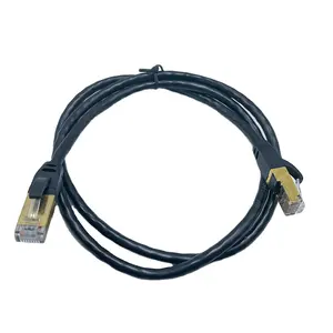 Rj45 إلى Rj45 التوصيل Utp القط 6 24awg/4p كابل التصحيح شبكة كابل Cat6 كابل شبكة محلية