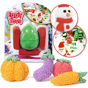 Promotion Kit de Pâte Magique et d'Argile DIY Flocons de Neige Multicolores en Mousse Perlée - Product Image 1