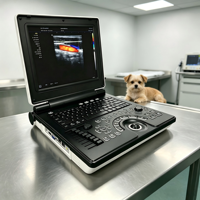 Appareil d'échographie vétérinaire 12 pouces HD couleur Doppler 3D portable pour élevages et cliniques