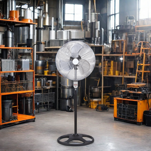 Schlussverkauf 18" 220V industrielle Lüfterie mit Fernbedienung elektrische Luftkühlung Metallständerventilator mit hochwertigem Motor - Product Image 3
