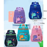 Sac à dos personnalisé pour enfants, motif dessin animé mignon, faible MOQ, idéal pour la maternelle, la prématernelle, les voyages et l'école primaire (certifié BSCI)