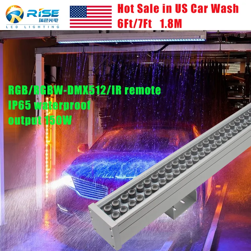 Ip65 Waterdichte 1.8Meter Auto Wassen Tunnel Auto Veranderende Dmx512 High Power Led Wall Washer Licht