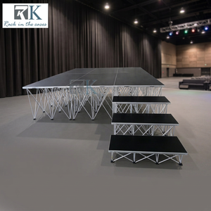 เวทีอัจฉริยะพร้อมส่งตรงจากโรงงาน ชุดครบพร้อมบันได ราวกันตก เวทีเคลื่อนที่สำหรับธุรกิจให้เช่าจัดงาน - Product Image 1