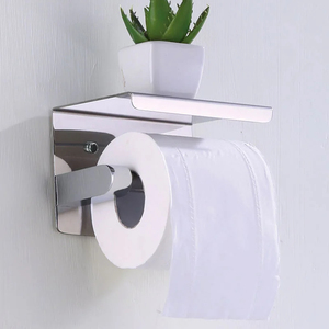 <span class=keywords><strong>Porte</strong></span>-papier <span class=keywords><strong>WC</strong></span> <span class=keywords><strong>mural</strong></span> <span class=keywords><strong>pour</strong></span> salle de bain <span class=keywords><strong>Porte</strong></span>-rouleau de papier toilette en acier inoxydable sans perçage - Product Image 3