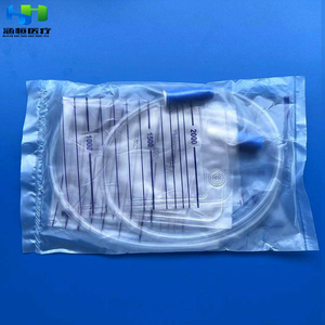 Hanheng Vente chaude Fournitures médicales de stérilisation Sac de collecte d'urine jetable pour adulte avec mesureur d'urine - Product Image 4