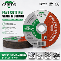 Disque de coupe / disque abrasif Sanfeng 125 mm 5 pouces pour métal et acier inoxydable