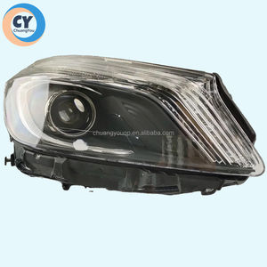 Lente de faro Original <span class=keywords><strong>mercedes</strong></span>-benz Clase A para W176 2013-2015 12V Luz de coche para modelos <span class=keywords><strong>A180</strong></span> A200 A220 A250 A260 AMG A45 - Product Image 2