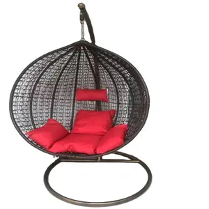 Junlin высокое качество патио открытый ротанг качели яйцо плетеное висячее кресло