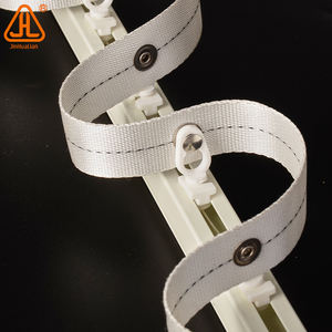 Riel de cortina <span class=keywords><strong>plegable</strong></span> ondulado con corredor ajustable de 50/60/70/80/100mm y accesorios de cintas 107/125/145/160 - Product Image 6