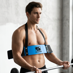 En gros, Attache de bras réglable en néoprène robuste et haute résistance pour curls biceps, avec logo personnalisable, qualité supérieure pour la gym - Product Image 1