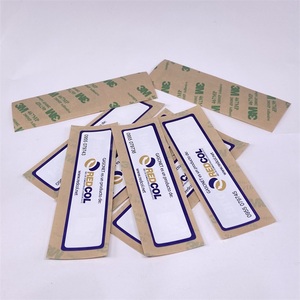 Xe kính chắn gió <span class=keywords><strong>NFC</strong></span> RFID Sticker số serial in trên cả hai mặt 13.56MHz RFID kính chắn gió <span class=keywords><strong>Tag</strong></span> cho nhận dạng xe - Product Image 2