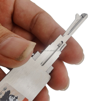 Offre Spéciale meilleur lishi auto outils 2in1 pick Lishi HYN14/HY16 2 dans 1 serrure pick et décodeur