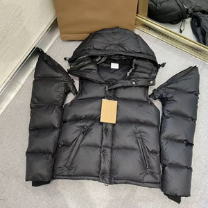 Chaqueta de Plumas Monclair Estilo Gabardina Doudoune con 95% de Ganso para Hombre y Mujer de Moda Canadiense con Capucha y Cierre - Product Image 1