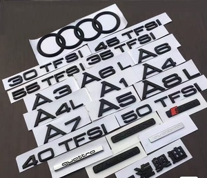 Emblème arrière et badge de calandre avant <span class=keywords><strong>Audi</strong></span> Quattro à quatre <span class=keywords><strong>roues</strong></span> <span class=keywords><strong>motrices</strong></span>, logo Black Warrior pour les séries A3, A4, A5, A6, A7, <span class=keywords><strong>Q2</strong></span>, Q3, Q5, L - Product Image 5