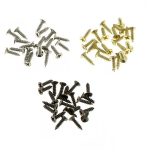 M2 Assort Sizes Silver Bronze Brass Black Self Tapping Metal <strong>Screws</strong> for <strong>Wood</strong> Furnitures - Product Image 1