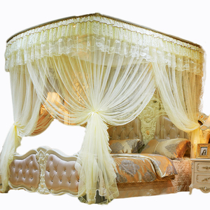 U Hình Dạng Đường Sắt Hướng Dẫn Có Thể Điều Chỉnh Miễn Phí Linh Hoạt Ba Cánh Cửa Ngôi Nhà Ấm Áp Trang Trí Muỗi <span class=keywords><strong>Net</strong></span> - Product Image 1