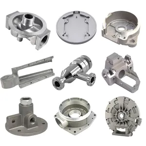 Customized Pressure Die Cast And Machined Aluminium Auto Parts With Precision And Accuracy Machined Parts