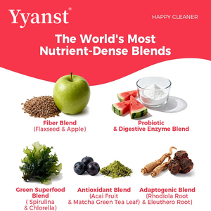 ผงเครื่องดื่มไฟเบอร์สูตรเข้มข้น ซูเปอร์กรีนเบลนด์ คุณภาพสูง ช่วยปรับสมดุลการย่อยอาหาร ลดน้ำหนัก และดูแลสุขภาพลำไส้ พร้อมโปรไบโอติก - Product Image 3