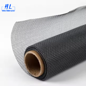 काले पीवीसी लेपित पॉलिएस्टर मेष पालतू स्क्रीन खिड़की दरवाजा स्क्रीन - Product Image 4