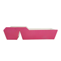 Barquette jetable en papier kraft brun pour hot-dogs, frites et poulet frit avec revêtement anti-graisse – Emballage alimentaire