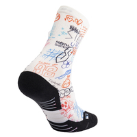 Chaussettes de sport tricotées à col ras du cou, antidérapantes, imprimées par sublimation, personnalisables avec logo, pour le golf et la randonnée, collection automne, haute qualité, vente en gros