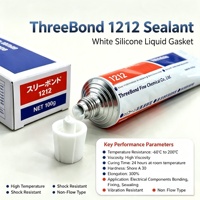 Japon ThreeBond 1212 TB1212 Blanc Silicone Liquide Anti-Affaissement Joint d'Étanchéité Haute Température RTV Colle d'Étanchéité pour Brides