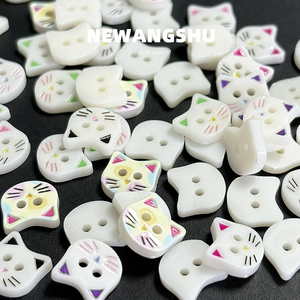 <span class=keywords><strong>Boutons</strong></span> ERKOUMI à motif de chaton mignon, <span class=keywords><strong>boutons</strong></span> colorés personnalisés <span class=keywords><strong>pour</strong></span> vêtements décontractés <span class=keywords><strong>pour</strong></span> enfants, accessoires de dressing quotidiens <span class=keywords><strong>pour</strong></span> bébés - Product Image 1