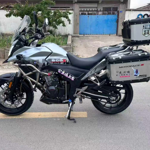 Used Hengjian 500X Adventure <b>Bike</b> with Full Configuration. Twin-cylinder Water-cooled <b>Engine</b>, Front & Rear Disc Brakes, - Product Image 4