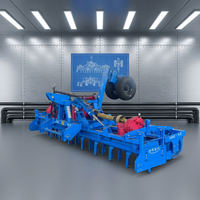 Herse rotative pliable de 6 m pour la préparation des semis et le travail secondaire du sol – Garantie 1 an