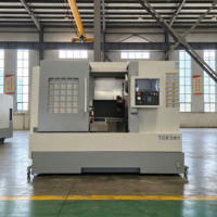 Machine à tourner robuste TCK56Y |   Centre d'usinage à lit incliné à grande portée, tourelle à 12 stations, certifié CE, pour l'automobile et l'aérospatiale, 380V