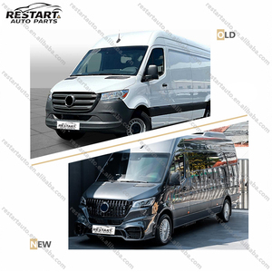 Kit Paraurti Anteriore e Posteriore Completo per Benz <span class=keywords><strong>Sprinter</strong></span> <span class=keywords><strong>2018</strong></span>+ Stile GT, Include Assemblaggio Paraurti Anteriore e Posteriore e Griglia - Product Image 2