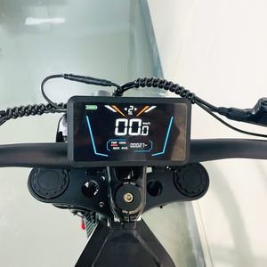 จักรยานไฟฟ้า 60V 35Ah ระบบเบรกไฮดรอลิกแบบดิสก์ โช้คอัพเต็มระบบ สำหรับขี่ออฟโรด จักรยานเสือภูเขาไฟฟ้า จักรยานวิบากไฟฟ้า สำหรับผู้ใหญ่ - Product Image 3