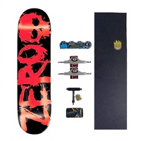 Planche à roulettes complète Girl Zero Snake Board, 100% érable canadien 7 plis, double rocker, tailles 7.75, 8.0, 8.25, 8.35, 8.5 pouces
