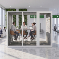 Vestael – Pod de conférence pour huit personnes, idéal pour les réunions de groupe, les workshops et les présentations aux clients