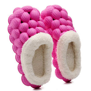 รองเท้าแตะชายหาดเปลือยทันสมัยสำหรับผู้หญิงรองเท้าแตะนวดโฟมสวมใส่สบายทนทานสำหรับฤดูร้อน - Product Image 4