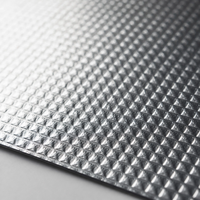 Panneau d'isolation sous vide en aluminium argenté, économie d'énergie thermique, haute efficacité, matériau mince, construction durable