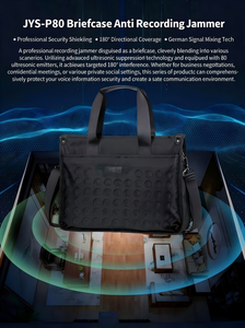 Anti-écoute : <span class=keywords><strong>Brouilleur</strong></span> d'enregistrement pour porte-documents Audio Privacy Guardiar 180 °    80 têtes émettrices - Product Image 3