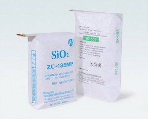 15kg PP Woven Valve Bag Silk Screen Printing for Precipitated Silica White Carbon Black Powder Packaging Industrial Grade Sack - Product Image 3